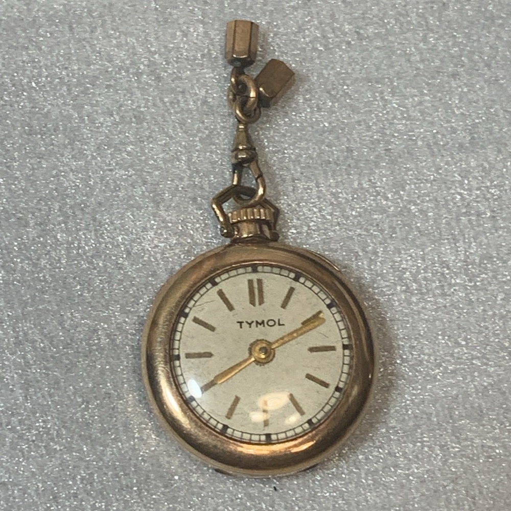 TYMOL Gold Filled Pendant Watch